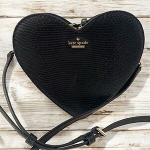 kate spade Black Heart Crossbody Bag